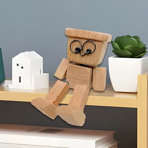 Handgefertigtes Holzornament für Herren, Armaturenbrett-Dekor aus Holz, handgefertigtes Finish Compact Natural Brown für Limousine LKW RV Home Hotel Dormitory Dormitory Decoration und Reg Handgefertigtes Holzornament für Herren, Armaturenbrett-Dekor aus Holz, handgefertigtes Finish Compact Natural Brown für Limousine LKW RV Home Hotel Dormitory Dormitory Decoration und Reg von ccuzs