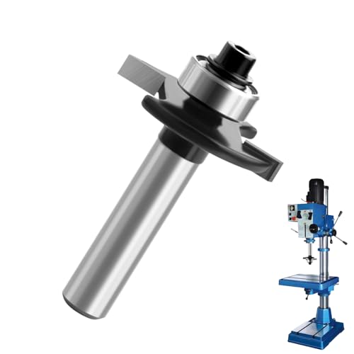 Milling Cutter, Drill Press Bits, R8 Shank Carbide Indexable Cutting Diameter, Millings Machine Accessories, Precision Milling Tools for Professional Use, 1.81x1.22 Inches von ccuzs