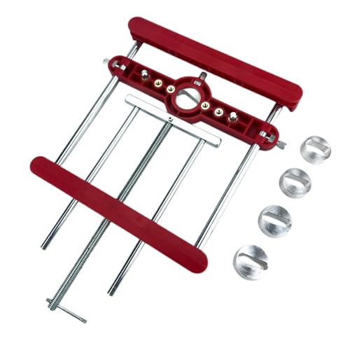 Mortise Jig, Woodworking Drill Locator, Positioner Fastener Tool, Adjustable Depth Precision for Accurate Drilling Joinery, Cabinet Making, Furniture Crafting, Do It Yourself Projects Remodeling von ccuzs