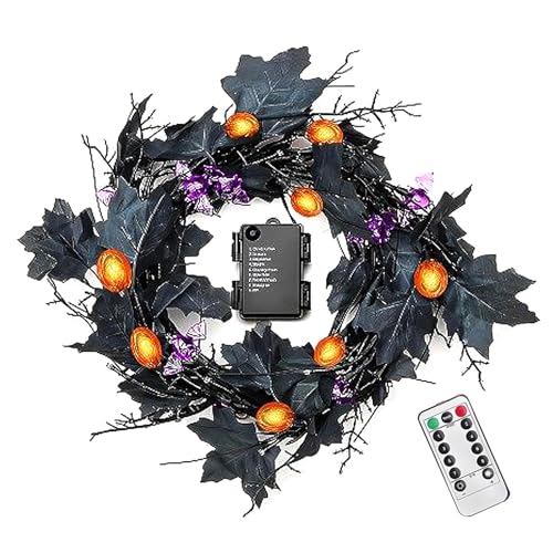 ccuzs Halloween -Saitenleuchten, LED Willow Vine -Zweiglichter, 8 Beleuchtungsmodi, batteriebetriebenes wasserdicht ccuzs Halloween -Saitenleuchten, LED Willow Vine -Zweiglichter, 8 Beleuchtungsmodi, batteriebetriebenes wasserdicht von ccuzs