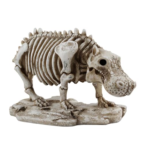 ccuzs Tierskelett-Dekoration, Halloween-Skelett, Tierknochen-Skelett in -Form – Halloween-Dekorationen für drinnen und draußen, dekorative Gegenstände für Zuhause von ccuzs