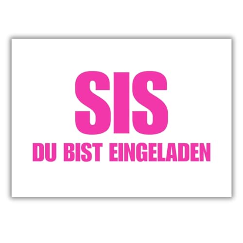 celebr8te 12x lässige Geburtstagseinladungen - SIS Einladungskarten für Kindergeburtstag Jungen - Teenager Party Einladungskarten inkl. Messenger Bild & Urlaubsgutschein von celebr8te