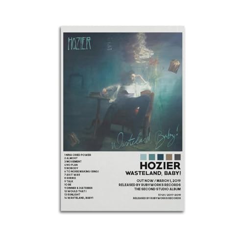ceok Hozier Poster Wasteland, Baby! Poster, Wandkunst, Dekordruck, Bild, Gemälde für Wohnzimmer, Schlafzimmer, Dekoration, 20 x 30 cm, ungerahmt ceok Hozier Poster Wasteland, Baby! Poster, Wandkunst, Dekordruck, Bild, Gemälde für Wohnzimmer, Schlafzimmer, Dekoration, 20 x 30 cm, ungerahmt von ceok