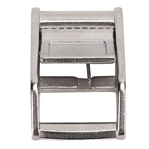 cersalt Edelstahl-Nockenklappen-Schnallen, Metall-Press-Schnalle rostfrei für 1 Zoll / 25 mm Gurtband von cersalt