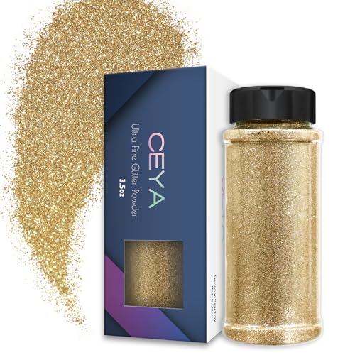 Ceya 0,2 mm ultradünnes Glitzerpulver für Harzbecher, Schmuck, Nagelkunst, Gesicht, Körper, Festival, Make-up, Scrapbooking, Hochzeitskarten, Malerei, Kunst, 100 g Ceya 0,2 mm ultradünnes Glitzerpulver für Harzbecher, Schmuck, Nagelkunst, Gesicht, Körper, Festival, Make-up, Scrapbooking, Hochzeitskarten, Malerei, Kunst, 100 g von ceya
