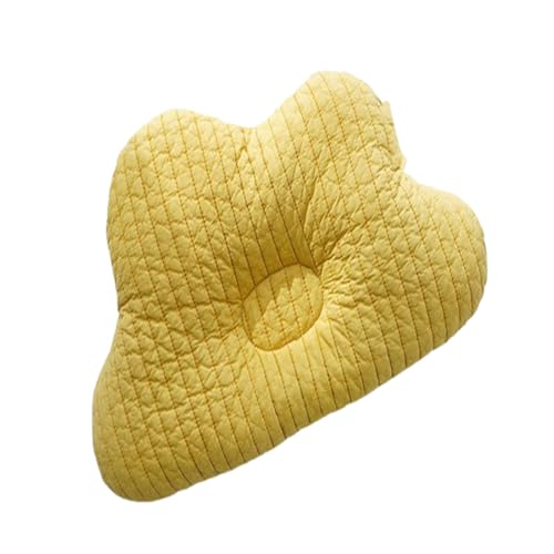 champracer Kopfkissen Kind Kinderkissen Gegen Plattkopf Kinder Kissen Kopfverformung 100% Baumwolle,Kinderkissen Mit Kopfkissenbezug Baumwolle, für 0-12 Monate Kinder Bett Kinderwagen (17) von champracer