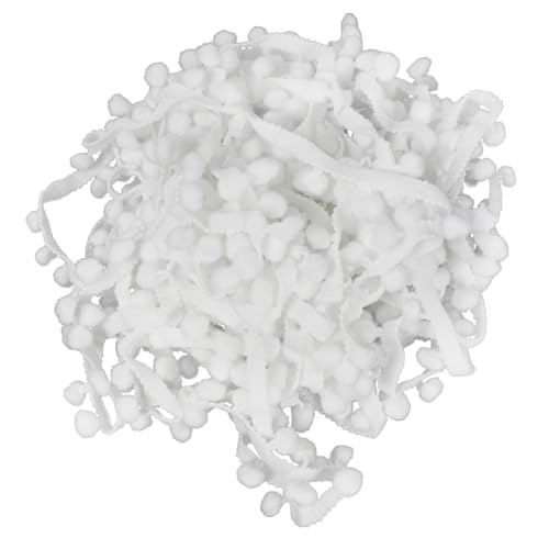 10 mm Pompom-Bordüre, Kugel, Fransenband, Quaste, Nähborte für Kleidung, DIY, Handwerk, Heimdekoration, 20 Meter 10 mm Pompom-Bordüre, Kugel, Fransenband, Quaste, Nähborte für Kleidung, DIY, Handwerk, Heimdekoration, 20 Meter von chaojukj