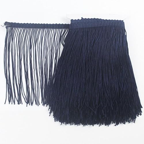 Spitzenband, 5 Yards, Marineblau Fransenborte, 15 cm breit, Fransenbesatz, Band für DIY, Lateinisches Kleid, Bühnenkleidung, Accessoires, Spitzenband Spitzenband, 5 Yards, Marineblau Fransenborte, 15 cm breit, Fransenbesatz, Band für DIY, Lateinisches Kleid, Bühnenkleidung, Accessoires, Spitzenband von chaojukj