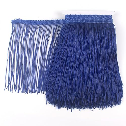 Spitzenband, 5 Yards, Marineblau Fransenborte, 15 cm breit, Fransenbesatz, Band für DIY, Lateinisches Kleid, Bühnenkleidung, Accessoires, Spitzenband Spitzenband, 5 Yards, Marineblau Fransenborte, 15 cm breit, Fransenbesatz, Band für DIY, Lateinisches Kleid, Bühnenkleidung, Accessoires, Spitzenband von chaojukj