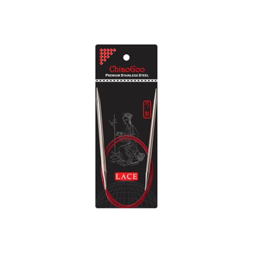 ChiaoGoo RED Lace Rundstricknadel 60cm 12,75mm - 1Stk von chiaogoo