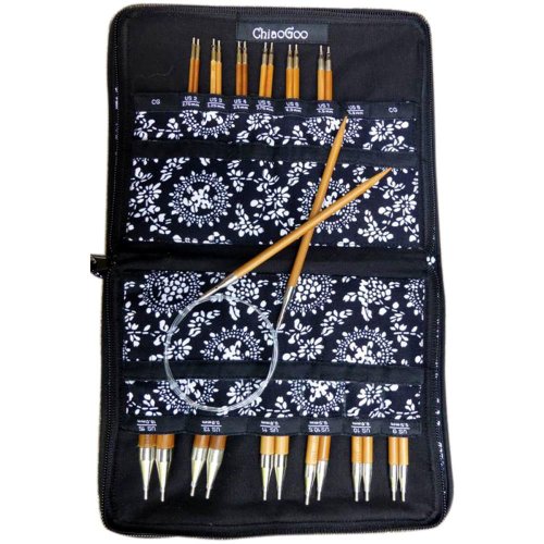 ChiaoGoo Spin Bambus Zwischenspitze Set 13cm 2,75-10,0mm - 1Stk ChiaoGoo Spin Bambus Zwischenspitze Set 13cm 2,75-10,0mm - 1Stk von chiaogoo