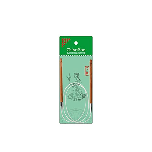 ChiaoGoo Rundhaken Bambus 80cm 5,50mm Patina - 1Stk von chiaogoo