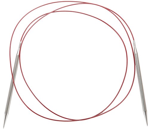 ChiaoGoo Red Lace Edelstahl Rundstricknadeln 60-inch-Size 9/5,5 mm, andere, Mehrfarbig von chiaogoo