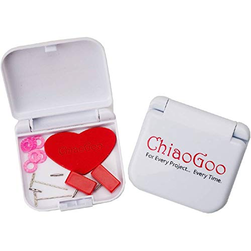 ChiaoGoo Mini-Zubehör für Twist Red Lace, Acryl, für Strickprojekte, mehrfarbig, 3-teilig von chiaogoo