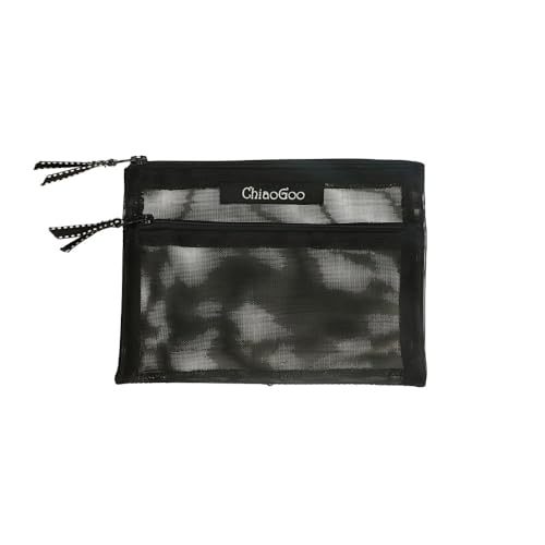 CHIAOGOO Accessory Pocket-Pouch, acryl, Black, 0.27 x 6.4 x 6.4 cm von chiaogoo