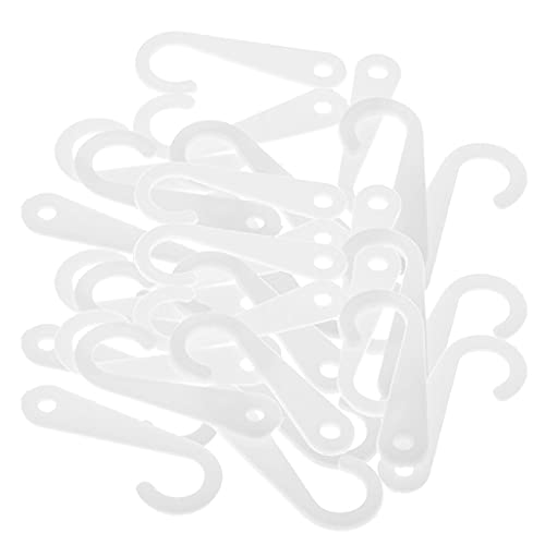 50 Stücke J Haken Kleiderbügel für Socken Einzelhandel Kleidung Display Kleiderbügel Zubehör , Weiß 50 Stücke J Haken Kleiderbügel für Socken Einzelhandel Kleidung Display Kleiderbügel Zubehör , Weiß von chiwanji
