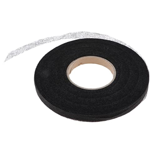 chiwanji 90 Yards Doppelseitiges Textilklebeband zum Aufbügeln Saumband Bügelband schwarz Nähzubehör für Handarbeiten DIY Fixieren von, 1cm chiwanji 90 Yards Doppelseitiges Textilklebeband zum Aufbügeln Saumband Bügelband schwarz Nähzubehör für Handarbeiten DIY Fixieren von, 1cm von chiwanji