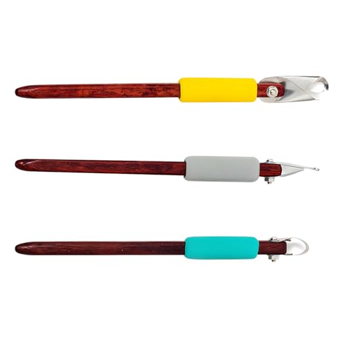 cimsfcor 3-teiliges Modellierwerkzeug-Set aus Ton, Modellierwerkzeuge, Palisander-Griff für Kunst, Handwerk, Töpferei, Skulpturen cimsfcor 3-teiliges Modellierwerkzeug-Set aus Ton, Modellierwerkzeuge, Palisander-Griff für Kunst, Handwerk, Töpferei, Skulpturen von cimsfcor