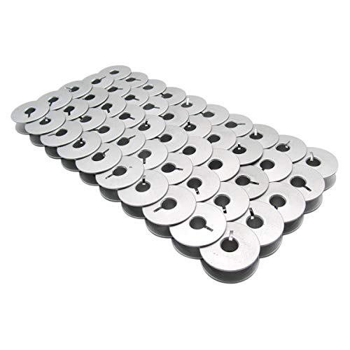 CKPSMS Marke - # 9033A Aluminiumspulen Passend für Pfaff 130, 229, 230, 260, 261, 332 Adler 67 68 69 + (50 Stück) von ckpsms