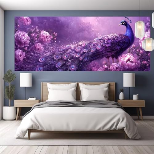 Diamond Painting Erwachsene Groß XXL 70x30cm Diamond Painting Pfau, 5D DIY Malen Nach Zahlen Erwachsene Blume, Full Drill Cross Stickerei Bilder Malerei Basteln Kits, Wand Wohnzimmer Zimmer Deko Y1046 Diamond Painting Erwachsene Groß XXL 70x30cm Diamond Painting Pfau, 5D DIY Malen Nach Zahlen Erwachsene Blume, Full Drill Cross Stickerei Bilder Malerei Basteln Kits, Wand Wohnzimmer Zimmer Deko Y1046 von clldy