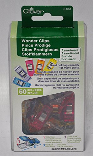 Clover sortiert Farbe Wonder Clips 50 Stück 3183 Clover sortiert Farbe Wonder Clips 50 Stück 3183 von clover