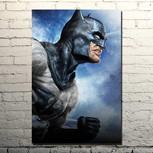 cnmd DIY Malen nach Zahlen Batman Art Videospiel Tote Heldenfigur malen nach zahlen malen für Erwachsene Gemälde für Wohnzimmer Geeignet für Wohnzimmerdekoration für40x60cm(Kombinationsfeld) von cnmd