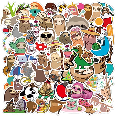 cobee 100 Stück Faultier Aufkleber, Faultier Aufkleber süße Cartoon Tier Aufkleber wasserdicht Vinyl Aufkleber Faultier Liebhaber Geschenke DIY Dekorationen für Wasserflaschen Sammelalbum Gepäck Album cobee 100 Stück Faultier Aufkleber, Faultier Aufkleber süße Cartoon Tier Aufkleber wasserdicht Vinyl Aufkleber Faultier Liebhaber Geschenke DIY Dekorationen für Wasserflaschen Sammelalbum Gepäck Album von Cobee