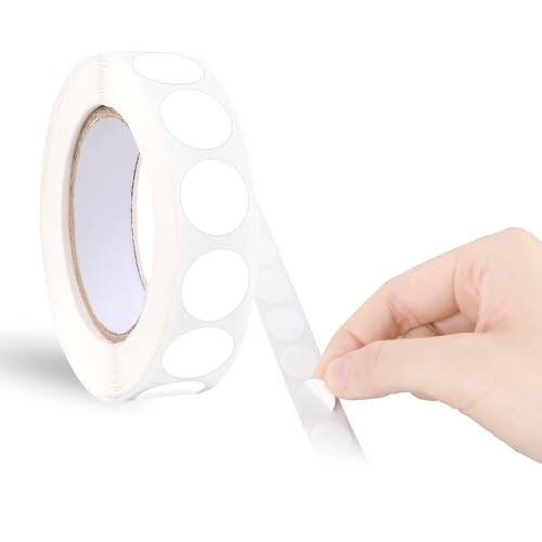 cobee Klebepunkte Weiß Aufkleber Rund zum Beschriften 13mm, 1000 Stück Runde Aufkleber Wasserfeste Kreisförmige Aufkleber Selbstklebend Rolle kleine Klebepunkte Etiketten für Büro Zuhause cobee Klebepunkte Weiß Aufkleber Rund zum Beschriften 13mm, 1000 Stück Runde Aufkleber Wasserfeste Kreisförmige Aufkleber Selbstklebend Rolle kleine Klebepunkte Etiketten für Büro Zuhause von Cobee
