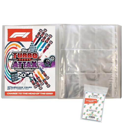Bundle mit Topps - Turbo Attax Formel 1 2024-1 Leere Sammelmappe + Exklusive Collect-it Hüllen Bundle mit Topps - Turbo Attax Formel 1 2024-1 Leere Sammelmappe + Exklusive Collect-it Hüllen von collect-it.de MY HOME OF CARDS + TOYS
