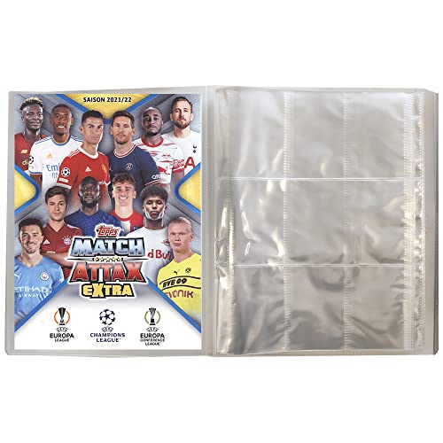 collect-it Topps Champions League EXTRA 2021/22 - Trading Cards - Bundel mit 1 Leere Sammelmappe und 40 Hüllen Sleeves collect-it Topps Champions League EXTRA 2021/22 - Trading Cards - Bundel mit 1 Leere Sammelmappe und 40 Hüllen Sleeves von collect-it