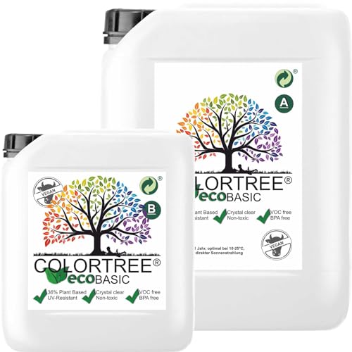 Epoxidharz-ECO-Basic mit Härter 1,5kg (1kg A + 0,5kg B) von colortree