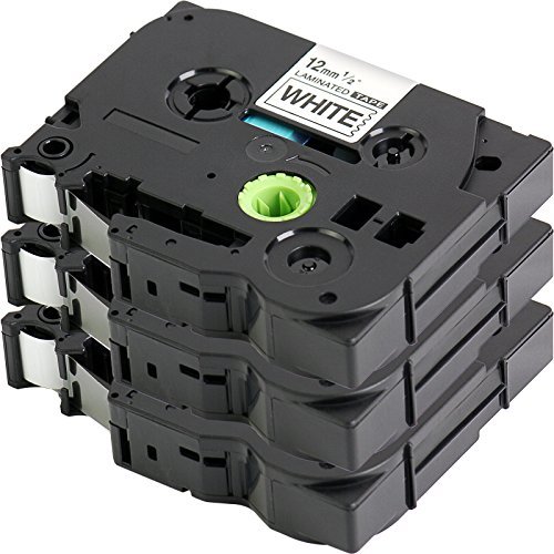 3 x Schriftband für Brother TZe-231/TZ-231, schwarz auf weiß, 12 mm x 8 m, auch geeignet für Brother P-Touch 1000 W, 1010, 1090, 1830 VP, 2030 VP, 2100 VP, 2430PC, 2470, 2730 VP, 7100 VP, 7600 VP H100R, H300, D200VP und weitere P-Touch Beschriftungsgeräte 3 x Schriftband für Brother TZe-231/TZ-231, schwarz auf weiß, 12 mm x 8 m, auch geeignet für Brother P-Touch 1000 W, 1010, 1090, 1830 VP, 2030 VP, 2100 VP, 2430PC, 2470, 2730 VP, 7100 VP, 7600 VP H100R, H300, D200VP und weitere P-Touch Beschriftungsgeräte von colourinnovation