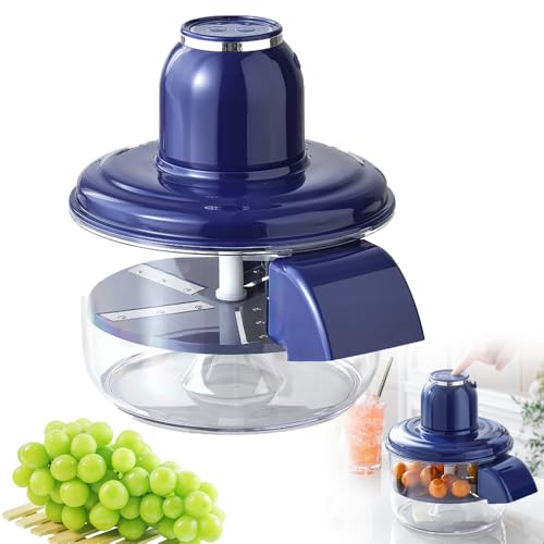Elektrische Traubenschälmaschine, 2025 Neu Automatische Schälmaschine, Electric Grape Peeling Machine Automatischer Obstschäler Knoblauchschälmaschine Kartoffelschäler für Trauben Tomaten (Blau) von comepew