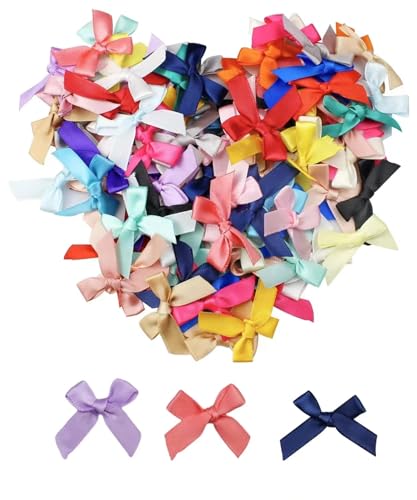 comvastars kleine Schleifenbänder für Geschenkschleifen, Satinband Schleifen für DIY Basteln, crapbooking, Hochzeit Deko, Karten, Haar Bogen Hut, Hochzeit, Valentinstag, Weihnachten Mischfarbe A comvastars kleine Schleifenbänder für Geschenkschleifen, Satinband Schleifen für DIY Basteln, crapbooking, Hochzeit Deko, Karten, Haar Bogen Hut, Hochzeit, Valentinstag, Weihnachten Mischfarbe A von comvastars