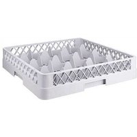 contacto Gastro-Spülkorb 16 Fächer Basiselement grau von contacto