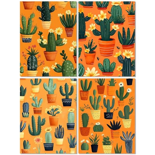 4er Set Diamond Painting Erwachsene Anlage 70x90cm, Diamond Painting Kinder Blume, Basteln Mädchen 10 Jahre, Mosaikherstellung Kreativ Set für Erwachsene, Diamant Stickerei Kits für Wand Dekor Z-520T von cppxinng