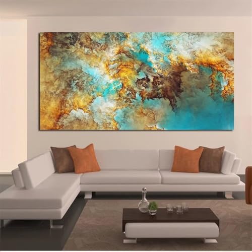 Diamond Painting Abstrakte Wolke，Diamond Painting Erwachsene Groß XXL 50x120cm，Diamant Painting Round steine Bilder，Diamond Art zubehör cross stitch kit，diamond Stickerei set Home Wand Dekor K31 von cppxinng