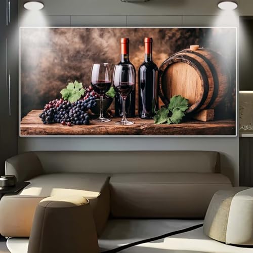 Diamond Painting Großes XXL 40x100cm Diamant Painting Bilder Wein Fässer Diamond Art Erwachsene DIY Full Round Diamant Kunst Malerei zubehör Set Kreuzstich Bilder Home Wand Dekor Geschenk D53 Diamond Painting Großes XXL 40x100cm Diamant Painting Bilder Wein Fässer Diamond Art Erwachsene DIY Full Round Diamant Kunst Malerei zubehör Set Kreuzstich Bilder Home Wand Dekor Geschenk D53 von cppxinng