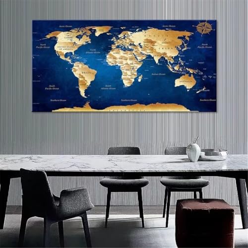 Diamond Painting Großes XXL 40x100cm Diamant Painting Bilder Weltkarte Diamond Art Erwachsene DIY Full Square Diamant Kunst Malerei Stickerei zubehör Set Kreuzstich Bilder Home Wand Dekor Geschenk K25 Diamond Painting Großes XXL 40x100cm Diamant Painting Bilder Weltkarte Diamond Art Erwachsene DIY Full Square Diamant Kunst Malerei Stickerei zubehör Set Kreuzstich Bilder Home Wand Dekor Geschenk K25 von cppxinng