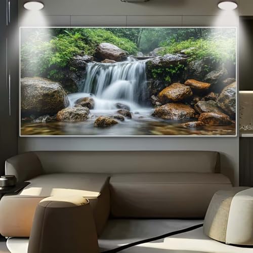 Diamond Painting Großes XXL 80x150cm Diamant Painting Bilder Wasserfall Landschaft Diamond Art Erwachsene DIY Full Round Diamant Malerei zubehör Set Kreuzstich Bilder Home Wand Dekor Geschenk A67 Diamond Painting Großes XXL 80x150cm Diamant Painting Bilder Wasserfall Landschaft Diamond Art Erwachsene DIY Full Round Diamant Malerei zubehör Set Kreuzstich Bilder Home Wand Dekor Geschenk A67 von cppxinng