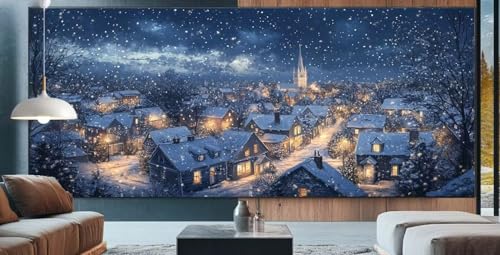 Diamond Painting Hütte Diamond Painting Kinder Winter Malen Nach Zahlen mit Round Steine Zubehör,DIY Diamant Kunst Malerei Stickerei Set Mosaik Basteln Mädchen,Home Deko Geschenke Männer 30x80cm A97 Diamond Painting Hütte Diamond Painting Kinder Winter Malen Nach Zahlen mit Round Steine Zubehör,DIY Diamant Kunst Malerei Stickerei Set Mosaik Basteln Mädchen,Home Deko Geschenke Männer 30x80cm A97 von cppxinng