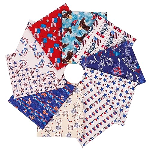 Craftido - 23 Optionen: 100 % Baumwolle, Quilt-Stoffbündel, 10 Stück, Fat Quarter, 45,7 x 53,3 cm, mittelschwer, 147,4 g, für Quilten, Nähprojekte, Patchwork, Bastelarbeiten – amerikanischer Stil Craftido - 23 Optionen: 100 % Baumwolle, Quilt-Stoffbündel, 10 Stück, Fat Quarter, 45,7 x 53,3 cm, mittelschwer, 147,4 g, für Quilten, Nähprojekte, Patchwork, Bastelarbeiten – amerikanischer Stil von craftido