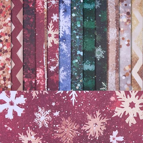 CRASPIRE 12 Blatt Scrapbook Papier Winter Schneeflocke Streifen 15,2 x 15,2 cm Scrapbooking rotes Papier Kunst Junk Journal Dekor für Planer Verpackung Faltkarten Herstellung Zubehör Geschenkkarton CRASPIRE 12 Blatt Scrapbook Papier Winter Schneeflocke Streifen 15,2 x 15,2 cm Scrapbooking rotes Papier Kunst Junk Journal Dekor für Planer Verpackung Faltkarten Herstellung Zubehör Geschenkkarton von craspire