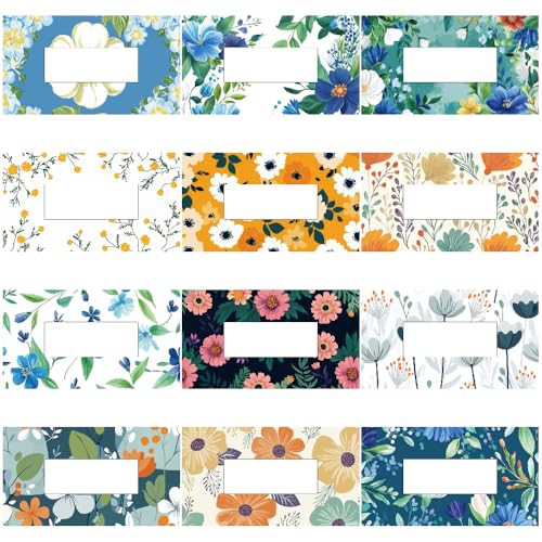 CRASPIRE 12 x Geldumschläge Mit Blumenmotiv Budget Binder Einlagen Mit 6 Löchern Reißverschluss Bindertaschen Transparente Wasserdichte PVC Bargeld Budget Umschläge Hülle Für Geld Gutscheine CRASPIRE 12 x Geldumschläge Mit Blumenmotiv Budget Binder Einlagen Mit 6 Löchern Reißverschluss Bindertaschen Transparente Wasserdichte PVC Bargeld Budget Umschläge Hülle Für Geld Gutscheine von craspire