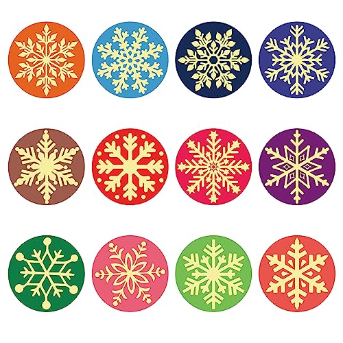 CRASPIRE 120 Stück Schneeflocke Weihnachten Goldfolienaufkleber 12 Stile Winterblume Blumen Runde Etikettenaufkleber Selbstklebende Geprägte Siegel Für Weihnachtsumschläge Hochzeit Medaillendekoration CRASPIRE 120 Stück Schneeflocke Weihnachten Goldfolienaufkleber 12 Stile Winterblume Blumen Runde Etikettenaufkleber Selbstklebende Geprägte Siegel Für Weihnachtsumschläge Hochzeit Medaillendekoration von craspire
