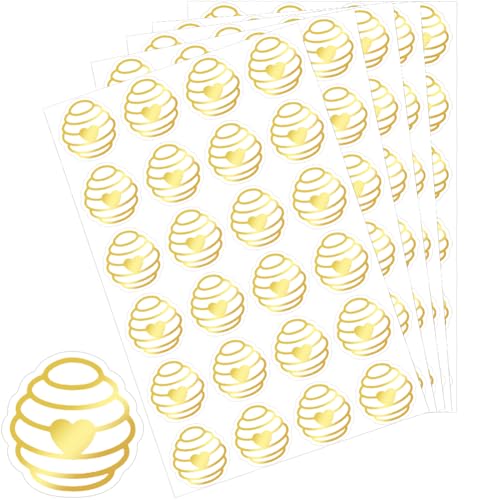 CRASPIRE 504 Stück Goldene Wabenaufkleber Umschlagsiegel Aufkleber Herz Honig Selbstklebend Oval Mit Goldfolie Geprägt Umschlagsiegel Für DIY Fotoalbum Umschlag Notizbuch Tagebuch Scrapbook Dekoration CRASPIRE 504 Stück Goldene Wabenaufkleber Umschlagsiegel Aufkleber Herz Honig Selbstklebend Oval Mit Goldfolie Geprägt Umschlagsiegel Für DIY Fotoalbum Umschlag Notizbuch Tagebuch Scrapbook Dekoration von craspire