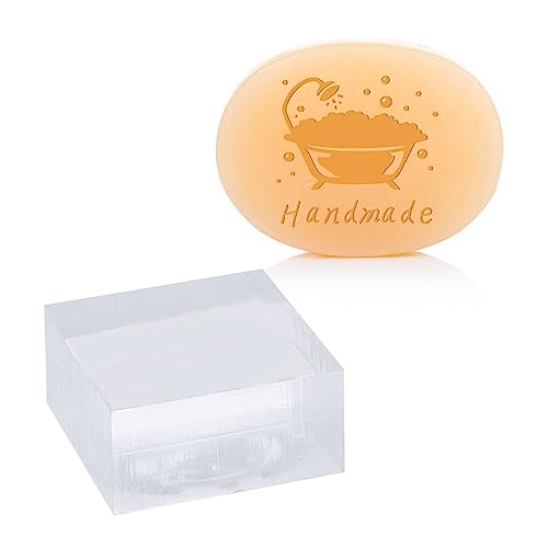 CRASPIRE Badewannen-Seifenstempel, klarer Acryl-Stempel, Prägung, DIY-Kapitel, Impressum, Formen, Zubehör, handgefertigtes Geschenk, Seife, Kapitel, handgefertigter Modus, Abdruckstempel, quadratisch CRASPIRE Badewannen-Seifenstempel, klarer Acryl-Stempel, Prägung, DIY-Kapitel, Impressum, Formen, Zubehör, handgefertigtes Geschenk, Seife, Kapitel, handgefertigter Modus, Abdruckstempel, quadratisch von craspire