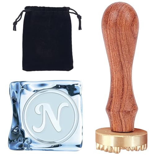 CRASPIRE Buchstabe N Eisstempel Initialen Eiswürfel Stempel 3 cm mit abnehmbarem Messingkopf Ersatz Holzgriff Ice Branding Stempel für Cocktail Party Whiskey Mojito Getränke Hochzeit Basteln Basteln CRASPIRE Buchstabe N Eisstempel Initialen Eiswürfel Stempel 3 cm mit abnehmbarem Messingkopf Ersatz Holzgriff Ice Branding Stempel für Cocktail Party Whiskey Mojito Getränke Hochzeit Basteln Basteln von craspire