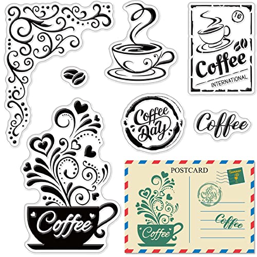 craspire Coffee Clear Stamps Kaffee Und Kaffeetassen Transparent Silic1 Stempel Gummistempel Für Scrapbooking Geburtstag Fotoalbum Thanksgiving-Kartenherstellung 4.3 x 6.3 x 0.1 Zoll craspire Coffee Clear Stamps Kaffee Und Kaffeetassen Transparent Silic1 Stempel Gummistempel Für Scrapbooking Geburtstag Fotoalbum Thanksgiving-Kartenherstellung 4.3 x 6.3 x 0.1 Zoll von craspire