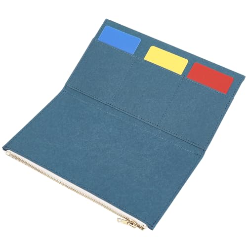 CRASPIRE Dokumentenmappen, Reißverschlusstasche, 20,3 x 12,9 cm, Kokosnuss, dunkelblau, Notizbuch-Planer, Geldbörse, Karte, Reisepasshalter, Papier-Rechnung, Aufbewahrungstasche für Tagebuch, Einband CRASPIRE Dokumentenmappen, Reißverschlusstasche, 20,3 x 12,9 cm, Kokosnuss, dunkelblau, Notizbuch-Planer, Geldbörse, Karte, Reisepasshalter, Papier-Rechnung, Aufbewahrungstasche für Tagebuch, Einband von craspire